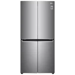 LG 594 Litres French Door Smart Wi-Fi Enabled Refrigerator with Linear Cooling Technology (GC-B22FTLVB.APZQEB, Shiny Steel)