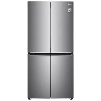 LG 594 Litres French Door Smart Wi-Fi Enabled Refrigerator with Linear Cooling Technology (GC-B22FTLVB.APZQEB, Shiny Steel)