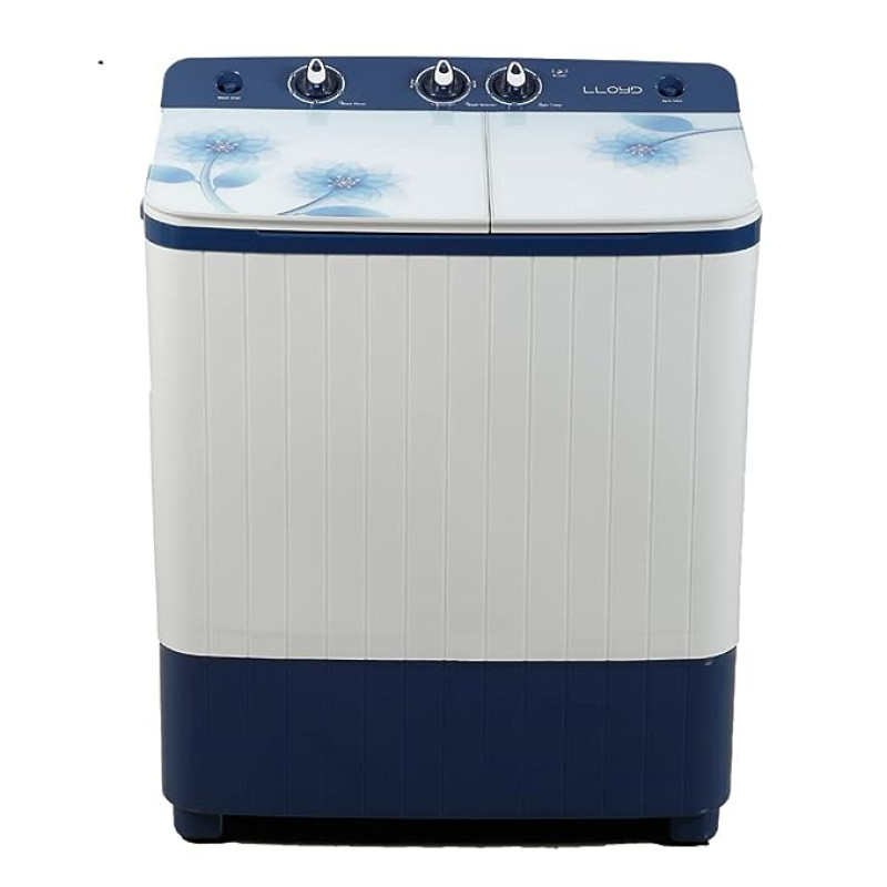 Lloyd 6.5 Kg Semi Automatic Top Loading Washing Machine (LWMS65BE1)