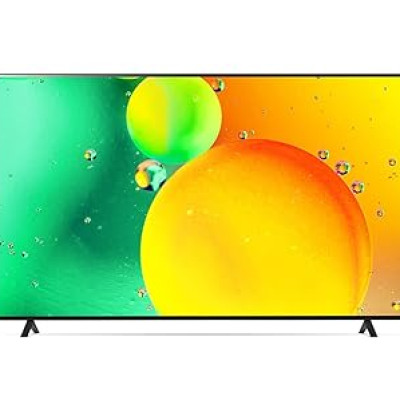 LG 177 cm (70 Inches) Nanocell Series 4K Ultra HD Smart LED TV 70NANO75SQA (Black) (2022 Model)