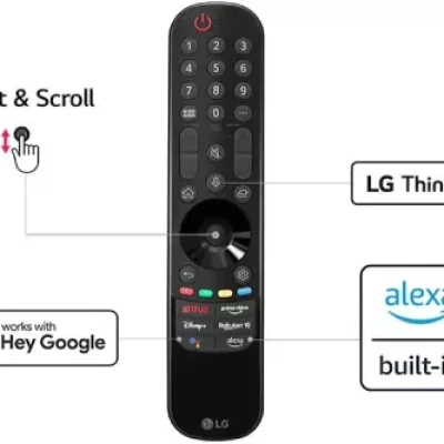 LG 139.7 cm (55 inch) Ultra HD (4K) LED Smart WebOS TV  (55UQ8040PSB)