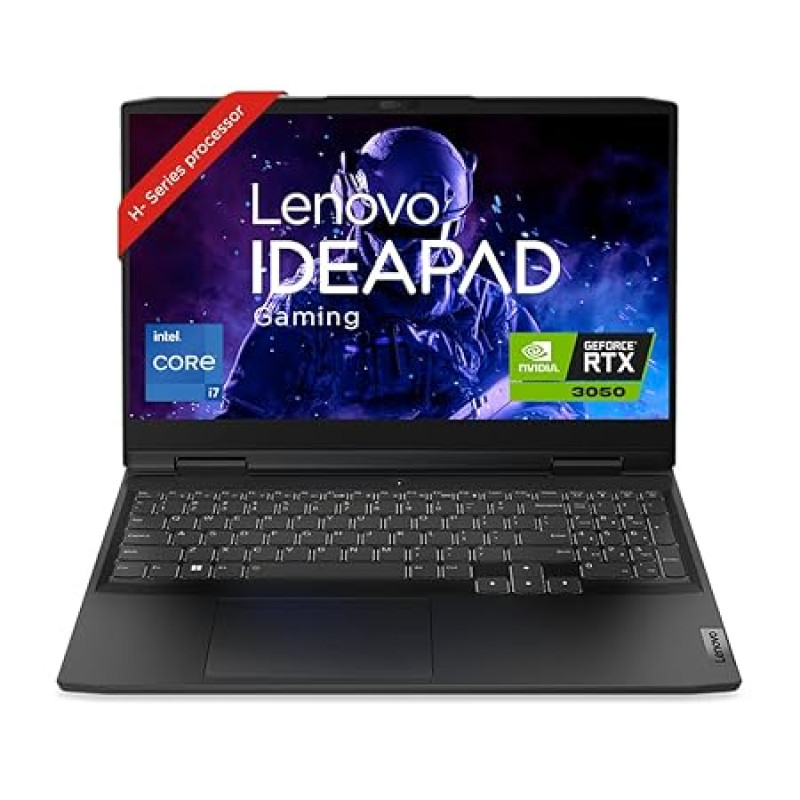 Lenovo IdeaPad Gaming 3 Intel Core i5 12th Gen 15.6" (39.62cm) FHD IPS Gaming Laptop (16GB/512GB SDD/4GB NVIDIA RTX 3050/120Hz/Win11/Office