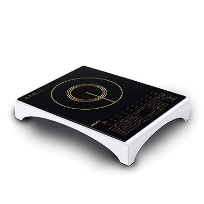 Philips Viva Collection Hd4938/01 2100-Watt Glass Induction Cooktop With Sensor Touch (Black), Sealed