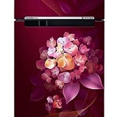 Samsung 236L 2 Star Inverter Frost-Free Convertible 3 In 1 Double Door Refrigerator (RT28C3732HT/HL,Hydrangea Plum 2023 Model)
