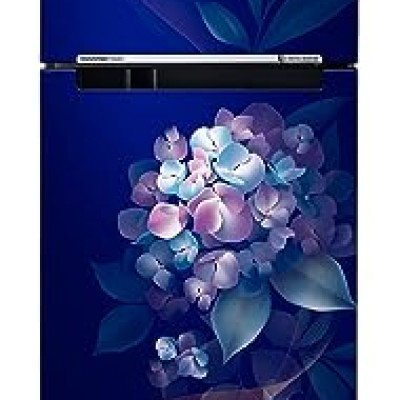 Samsung 236L 2 Star Inverter Frost-Free Convertible 3 In 1 Double Door Refrigerator (RT28C3732HS/HL,Hydrangea Blue 2023 Model)