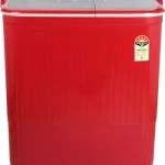 Lloyd by Havells 8 kg Semi Automatic Top Load Washing Machine Red  (GLWMS80AWMEL)