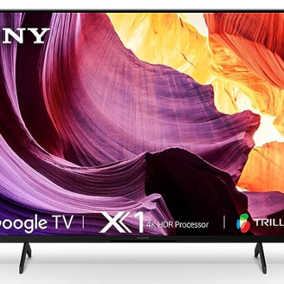Sony Bravia 126 cm (50 inches) 4K Ultra HD Smart LED Google TV KD-50X80K (Black)