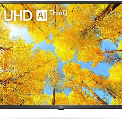 LG 139 cm (55 inches) 4K Ultra HD Smart LED TV 55UQ7550PSF (Ceramic Black)
