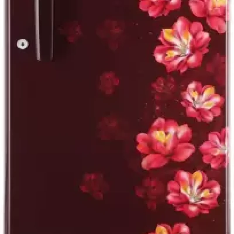 LG 185 L Direct Cool Single Door 1 Star Refrigerator  (SCARLET JASMINE, GL-B199OSJB)