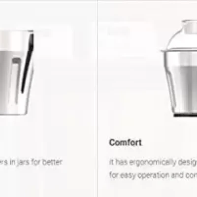 HAVELLS hydro 3jar 750 Mixer Grinder (3 Jars, Black)