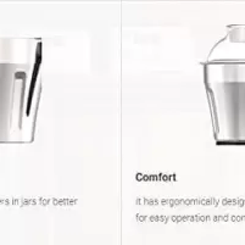 HAVELLS hydro 3jar 750 Mixer Grinder (3 Jars, Black)
