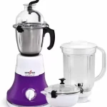 Kenstar Stallion 3J 600 W Mixer Grinder (3 Jars, White)