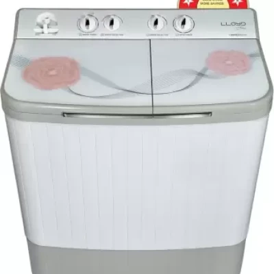 Lloyd by Havells 8.5 kg Semi Automatic Top Load Washing Machine White, Grey  (LWMS85HT1)