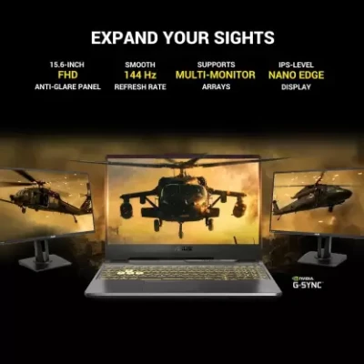 ASUS TUF Gaming F15 Core i5 10th Gen - (8 GB/512 GB SSD/Windows 11 Home/4 GB Graphics/NVIDIA GeForce GTX 1650/144 Hz) FX506LHB-HN355W