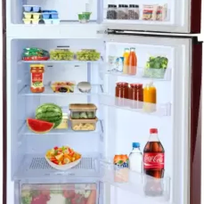Lloyd 260 L Frost Free Double Door 2 Star Refrigerator  (Daisy Wine, GLFF292ADWC1GC)