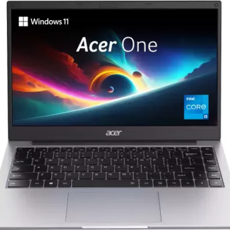 Acer One14 Backlit Core i5 11th Gen 1155G7 - (8 GB/512 GB SSD/Windows 11 Home) Z8-415 Thin and Light Laptop  (14 Inch, Silver, 1.49 Kg)